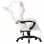 VidaXL Silla Gaming Cuero Sintético Rosa/Blanco