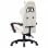 VidaXL Silla Gaming Cuero Sintético Rosa/Blanco