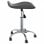 VidaXL Silla de Oficina Cuero Sintético Gris