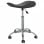 VidaXL Silla de Oficina Cuero Sintético Gris