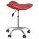 VidaXL Silla de Oficina Cuero Sintético Rojo Tinto
