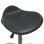 VidaXL Silla de Oficina Cuero Sintético Negro