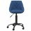 VidaXL Silla de Oficina de Terciopelo Azul