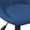VidaXL Silla de Oficina de Terciopelo Azul