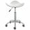 VidaXL Chaise de bureau en cuir blanc