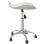 VidaXL Chaise de bureau en cuir blanc