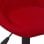 VidaXL Silla de Oficina Terciopelo Rojo Tinto