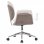 VidaXL Silla de Oficina Giratoria Gris Taupe
