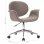 VidaXL Silla de Oficina Giratoria Gris Taupe