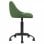 VidaXL Silla de Oficina de Terciopelo Verde Oscuro