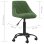 VidaXL Silla de Oficina de Terciopelo Verde Oscuro