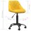 VidaXL Silla de Oficina Terciopelo Amarillo Mostaza