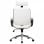 VidaXL Chaise de Bureau avec Appui-Tête Blanc