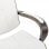 VidaXL Chaise de Bureau avec Appui-Tête Blanc