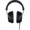 Auriculares HyperX CloudX com fio Jack 3,5 mm para Gaming com cancelamento de ruído e microfone, preto/prata