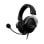 Auriculares HyperX CloudX com fio Jack 3,5 mm para Gaming com cancelamento de ruído e microfone, preto/prata