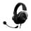 Auriculares HyperX CloudX com fio Jack 3,5 mm para Gaming com cancelamento de ruído e microfone, preto/prata