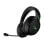 Auriculares HyperX CloudX Flight Inalámbricos Wireless Gaming com Cancelamento de Ruído, Microfone Destacável, Mixer de Chat Integrado, Preto e Verde