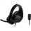 Auriculares HyperX Cloud Stinger S con cable sonido envolvente 7.1 gaming con cancelación de ruido negros