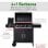 Outsunny Barbacoa de Gas 4+1 Quemadores