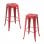 Packs Taburetes Altos - Pack 2 Taburetes Torix Vintage - Rojo vintage