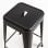 Packs Taburetes Bajos - Pack 2 Taburetes Torix Bajos - Negro mate