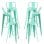 Packs Taburetes Altos - Pack 6 Taburetes Torix Respaldo - Verde menta