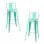 Packs Taburetes Altos - Pack 2 Taburetes Torix Respaldo - Verde menta