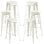 Packs Taburetes Altos - Pack 6 Taburetes Torix Vintage - Blanco vintage