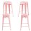 Packs Taburetes Bajos - Pack 4 Taburetes Torix Bajos - Rosa