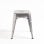 Packs Taburetes Pequeños - Pack 4 Taburetes Torix Pequeños - Gris metalizado