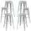Packs Taburetes Altos - Pack 6 Taburetes Torix Altos - Gris metalizado