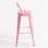 Packs Taburetes Altos - Pack 4 Taburetes Torix Respaldo - Rosa