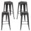 Packs Taburetes Altos - Pack 4 Taburetes Torix Vintage - Negro vintage