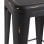 Packs Taburetes Altos - Pack 4 Taburetes Torix Vintage - Negro vintage