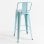 Packs Taburetes Altos - Pack 6 Taburetes Torix Respaldo - Azul cielo