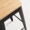 Packs Taburetes Altos - Pack 4 Taburetes Torix Madera Natural - Negro mate
