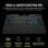 Corsair K70 RGB Pro Teclado Mecánico Gaming Switch Cherry MX Speed Silver Negro