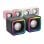 Mars Gaming MSCUBE Colunas Gaming RGB DSP 8W Pretas