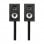 Polk Monitor XT15 Hi-Res passive Regallautsprecher, Schwarz