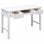 Bureau en bois blanc VidaXL
