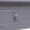 Scrivania in legno grigio VidaXL