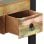 VidaXL Bureau en bois massif recyclé marron