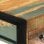 VidaXL Bureau en bois massif recyclé marron