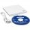 Registratore DVD esterno LG Ultra Slim GP57EW40.AHLE10B bianco