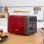 Bosch Designline Tostador 2 Ranuras 970W Rojo