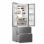Haier HFW7720EWMP MultiDoor FD Frigorífico Combi E Inox