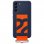 Samsung Silicone Cover con Strap per Galaxy S22+ Colore Navy