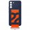 Samsung Silicone Cover con Strap per Galaxy S22+ Colore Navy
