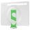 Samsung Strap Cover Funda de Silicona Blanca con Correa para Galaxy Tab S7/S8